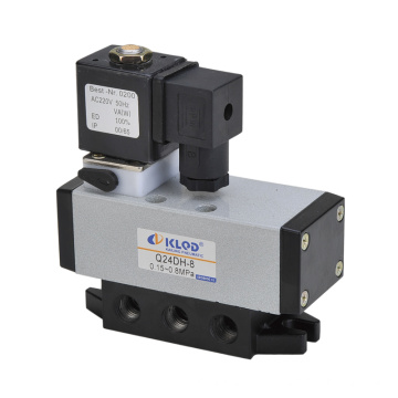 Ningbo Kailing single electric control sliding column type pneumatic directional valve Q24DH 8